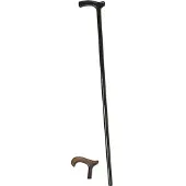 Gastrock Stöcke GmbH Houten Wandelstok - Beukenhout - Zwart - Derby handvat - Voor heren en dames - Lengte 94 cm