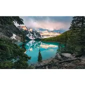 Overig Magic Fotobehang Moraine Morning - Meerkleurig - 2,80m X 450cm