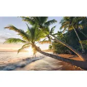 Overig Strandgeheimnis Fotobehang - Meerkleurig - 2,80m X 450cm
