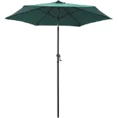 vidaXL Parasol 200x224 cm aluminium groen