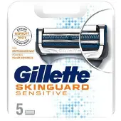 Gillette Fusion Skinguard Sensitive 5 Stuks - Navulmesjes