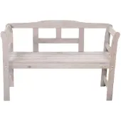 SenS Tuinbank FSC Grenen Hout 113x40x75cm Gri Lichtgrijs Lichtgrijs Hout