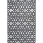 Esschert Design Tuintapijt Esschert Design Grafisch Beige Wit (180 x 120 cm)