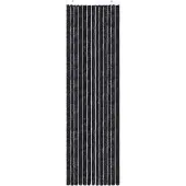 vidaXL Vliegengordijn 118x220 cm chenille antraciet
