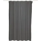 kela Douchegordijn Kela Largo 180 Dark Grey