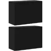 vidaXL Tuinmeubel-/barbecuehoezen 2 st met 6 oogjes 180x80x125 cm