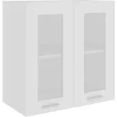 vidaXL Bovenkast Lyon 60x31x60 cm bewerkt hout wit