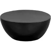 vidaXL Salontafel 70x30 cm gehamerd aluminium zwart