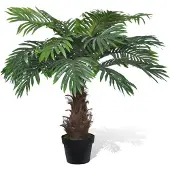 vidaXL Kunstboom met pot cycaspalm 80 cm