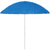 vidaXL Strandparasol Hawaï 300 cm blauw