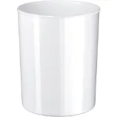HAN i-LINE 18130-12 Prullenbak 13 l (Ø x h) 24 cm x 30 cm Styreen-methyl-methacrylaat Wit 1 stuk(s)