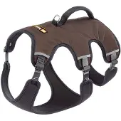 Ferplast hondentuig ERGOTREKKING S, veilig en ontsnappingswerend, reflecterend, met padding, voor kleine honden