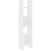 vidaXL Boekenkast 40x35x180 cm bewerkt hout wit