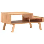 vidaXL Salontafel 100x50x45 cm massief acaciahout