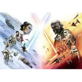 Komar Papierfotobehang Star Wars Poster Wide - Meerkleurig - 2,54m X 368cm