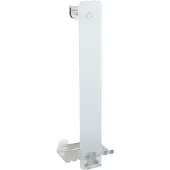 Alpina Handdoekhouder Mat Glas/RVS - 59 x 13 x 9 cm
