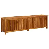 vidaXL Tuinbox 200x50x58 cm massief acaciahout