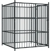 vidaXL Hondenkennel voor buiten 150x150x185 cm