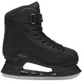 Roces - RSK 2 - IJshockeyschaatsen - Schaatsen Heren - Zwart - Stevige Constructie & RVS IJzer - Maat EU 47