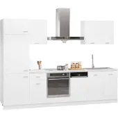 vidaXL 7-delige Keukenkastenset Lyon bewerkt hout wit