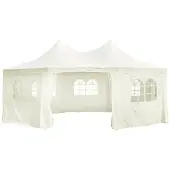 vidaXL Openlucht bruiloft partytent cover