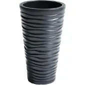 Prosperplast Bloempot (35 x 35 x 62 cm, Antraciet)