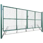 vidaXL Tuinhek van gaas 400x150 cm