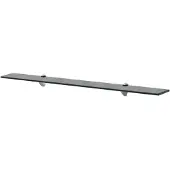 vidaXL Zwevende plank 90x20 cm 8 mm glas