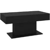 vidaXL Salontafel 96x50x45 cm bewerkt hout zwart