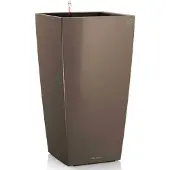 Lechuza Plantenbak Cubico Premium 40 taupe hoogglans