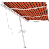 vidaXL Elektrische Zonneluifel 6 x 3 m