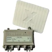 Technetix Antenneversterker - 4 uitgangen - 2-8 dB -