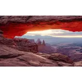 Overig Fotobehang Mesa Arch - Bruin - 2,80m X 450cm