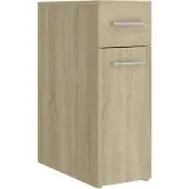 vidaXL Apothekerskast 20x45,5x60 cm bewerkt hout sonoma eikenkleurig