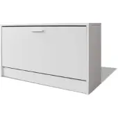 vidaXL Schoenen opbergkast 80x24x45 cm wit online kopen