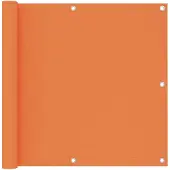 vidaXL Balkonscherm 90x500 cm oxford stof oranje