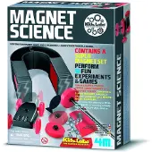 4M Wetenschap En Spel - Spelen Met Magneten - 10 Experimenten - KidzLabs - 8 Jaar