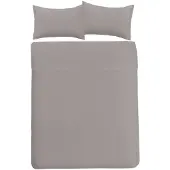 Papillon Salvador dekbedovertrek - Taupe 200x200/220cm