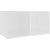 vidaXL Tv-meubel 72x35x36,5 cm bewerkt hout wit