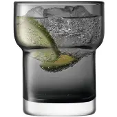 LSA International Tumbler L.S.A. Utility Grey 300 ml (Set van 2)