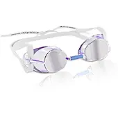 Malmsten Swedish Jewel Mirror Swimming Goggles Paars