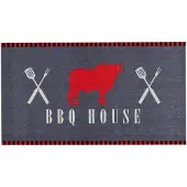 MD-ENTREE MD Entree - Barbecue Mat - BBQ House - 67 x 120 cm