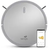 Senya SYCN-VC009G Robotstofzuiger, geschikt voor droogzuigen en dweilen, met HEPA-filter