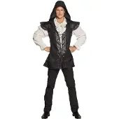 Boland Verkleedpak Hooded Ranger Heren Zwart