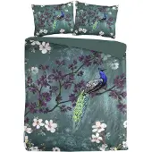 Papillon Dekbedovertrek Hunter Multi Satijn-200 x 200 / 220 cm | 2-Persoons