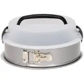 Patisse Springvorm Zilver Top Met Draagdeksel ø 24 cm