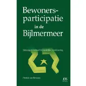 De vrije uitgevers Bewonersparticipatie in de Bijlmermeer