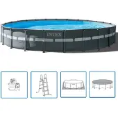 Intex Ultra XTR Frame zwembadset rond 732x132 cm 26340GN