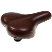 Selle zadel e-bike soft bruin, zonder strop