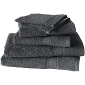 De Witte Lietaer Washandjes De Witte Lietaer Helene Ebony (set van 6)